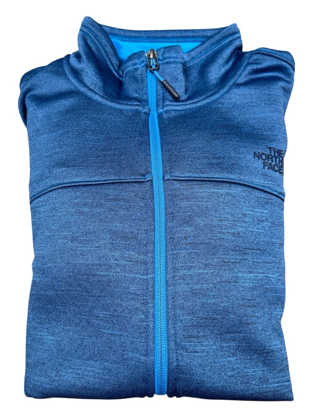 The North Face Schenley Full Zip Fleece Jacket Blue EUC Style NF0A2RDJ